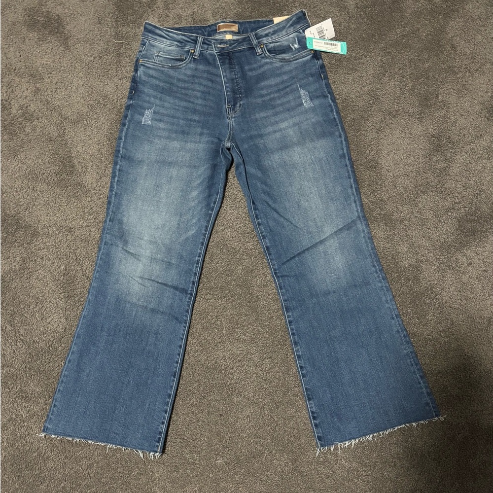 Kut from the Kloth Flare Wide Leg Jeans in Blue